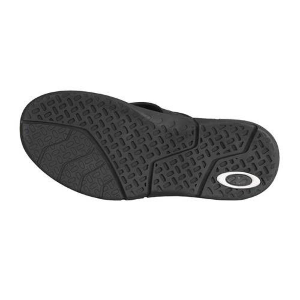 Oakley B1B Flip Flops Mens Size 11 Blackout New Sporty Casual Sandals - Picture 5 of 7